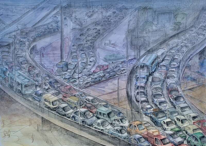 Traffic artwork